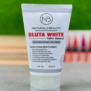 Tube of Naturals Beauty Gluta White face wash with a blurred background